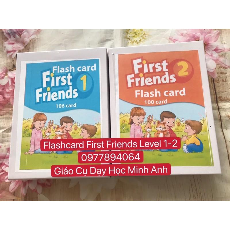 Flashcards First Friends 1-2 ️phiên bản 1st ️Thẻ Tiếng Anh dạy trẻ mầm non