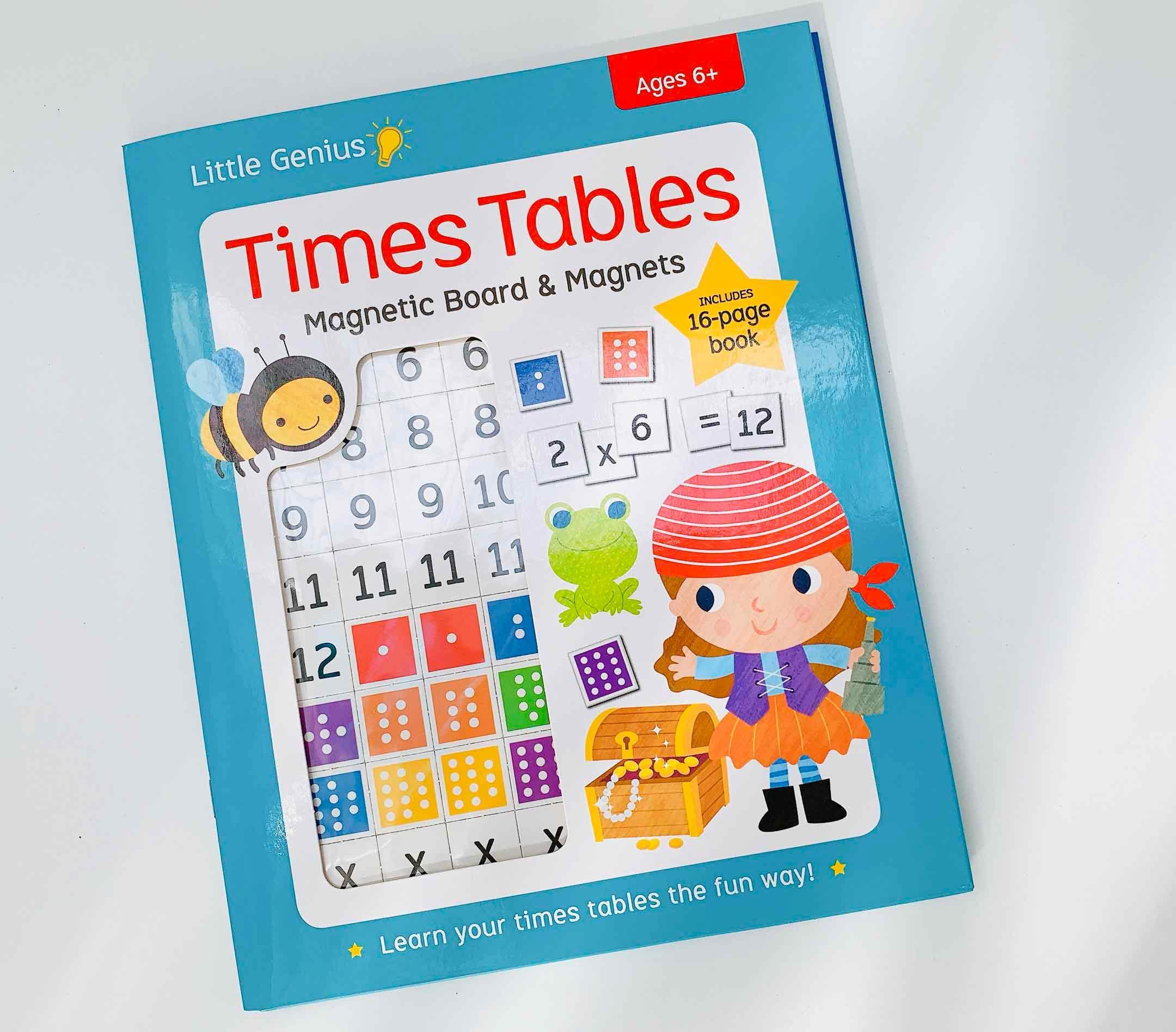 Times Tables Board &amp; Magnets