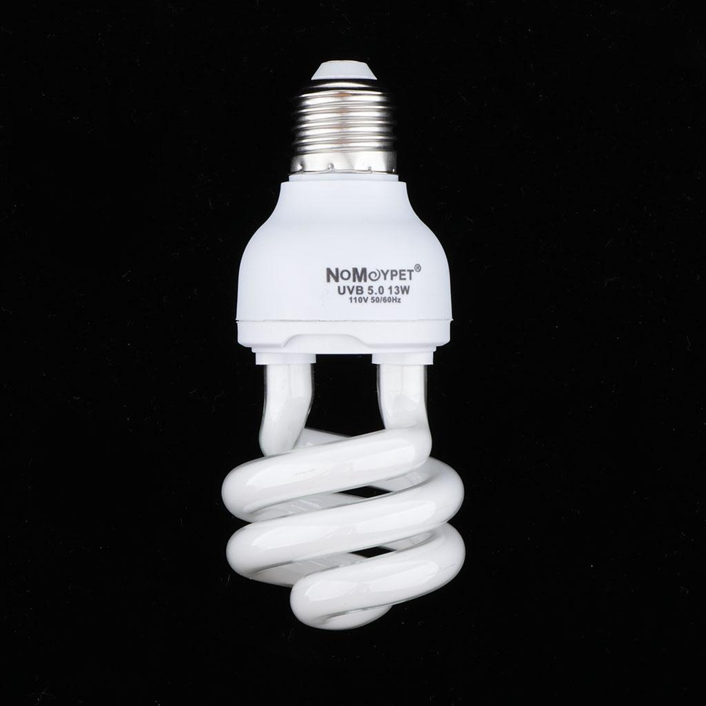 UVB Reptile Light Bulb Terrarium Amphibian Basking Lamp For Reptile