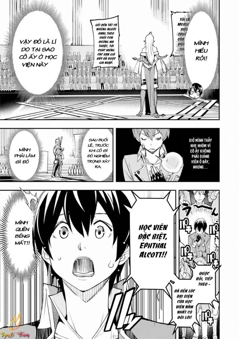 nhà hiền triết vô song chưa thành công về mặt học thuật ~ một phù thủy s-rank gian lận sau tái sinh chapter 13 1