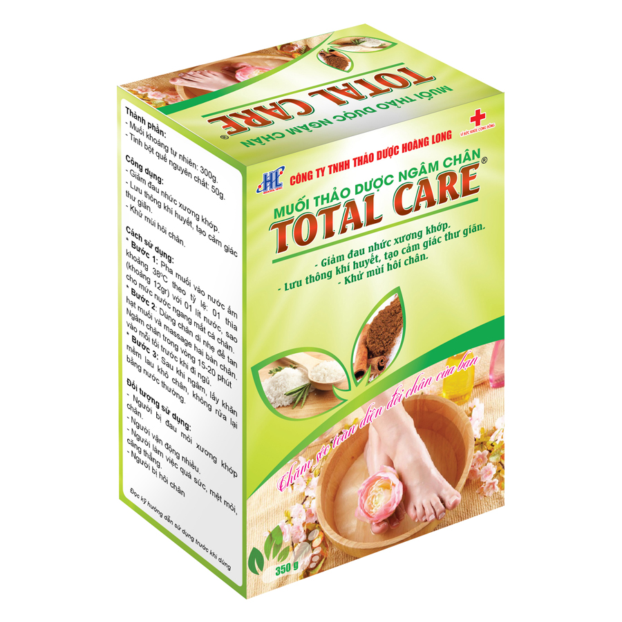 Muối Ngâm Chân Thảo Dược Total Care TTC_350 (350g)