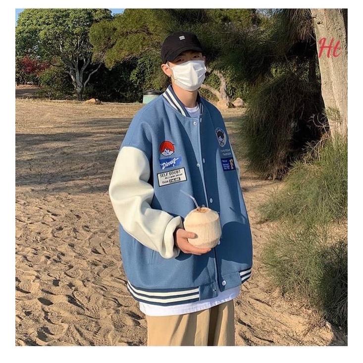 Áo bomber thêu cậu bé H2A