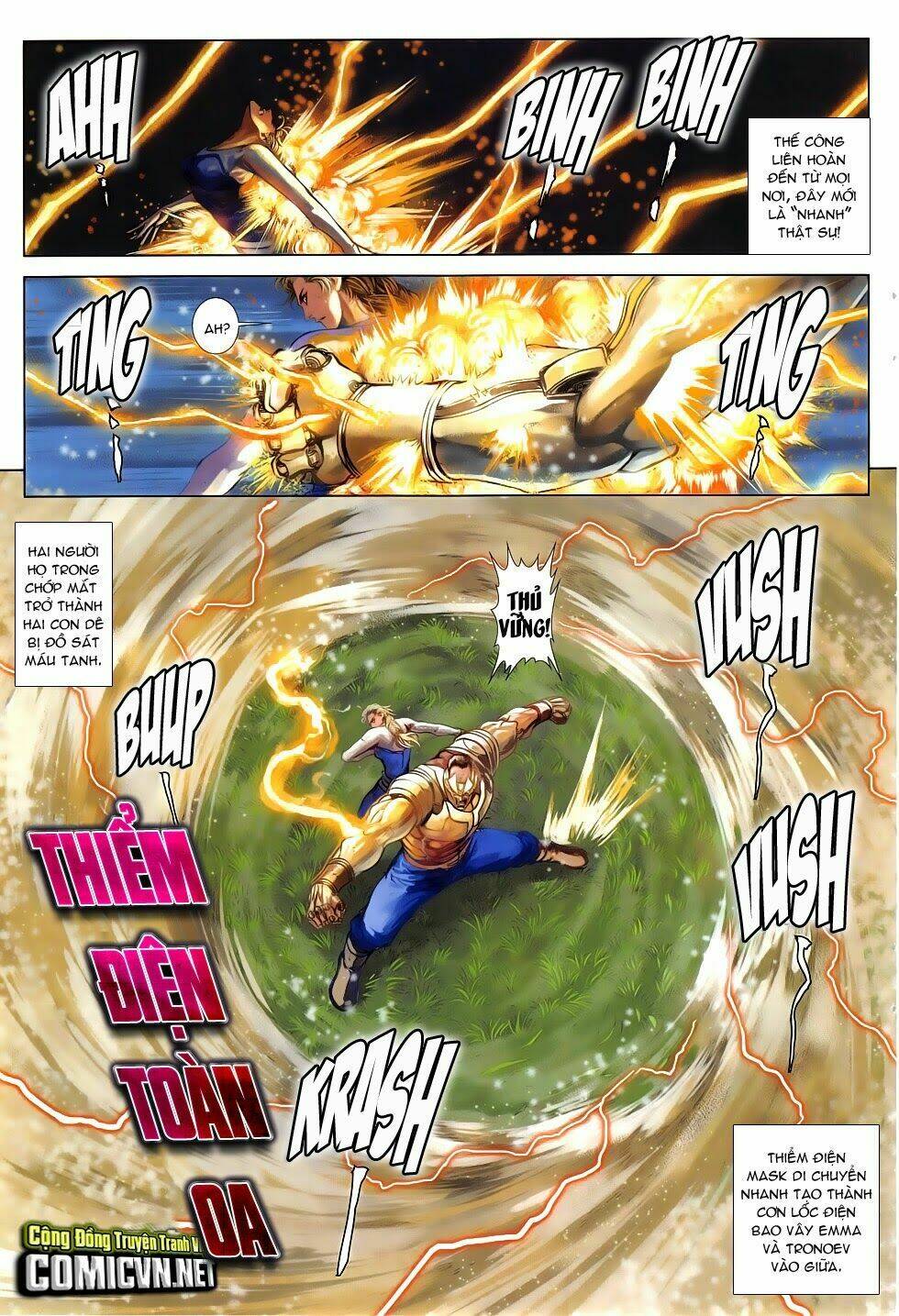 ba động quyền z hadouken zero chapter 12 13