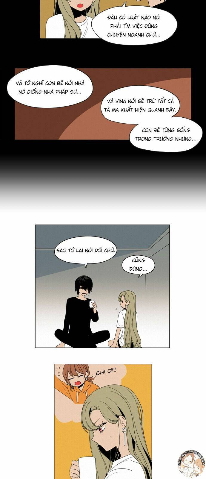 cuộc sống thường ngày của ma chapter 3 16