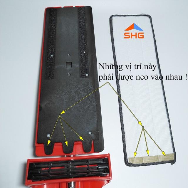Cây lau nhà tự vắt thông minh có chức năng cào nước
