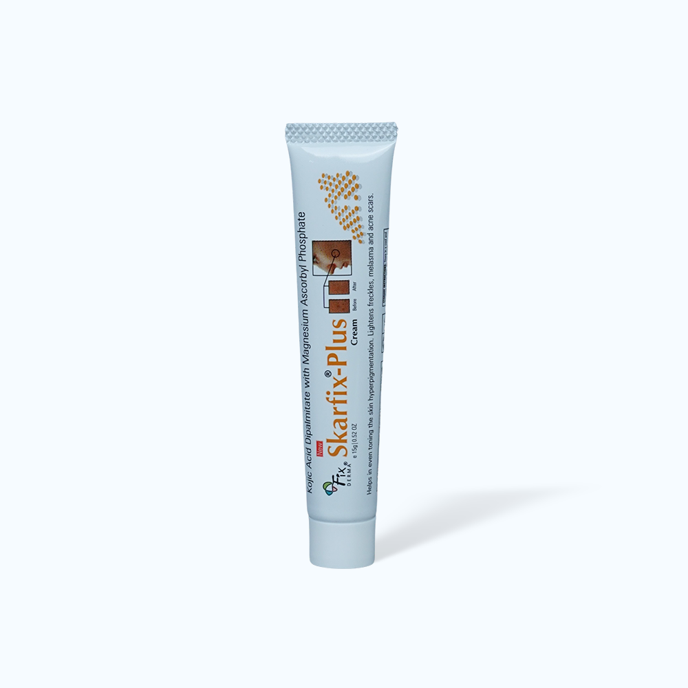 Kem dưỡng FIXDERMA Skarfix Plus Cream làm mờ vết thâm, đốm đen, giúp da sáng mịn, đều màu (15g)
