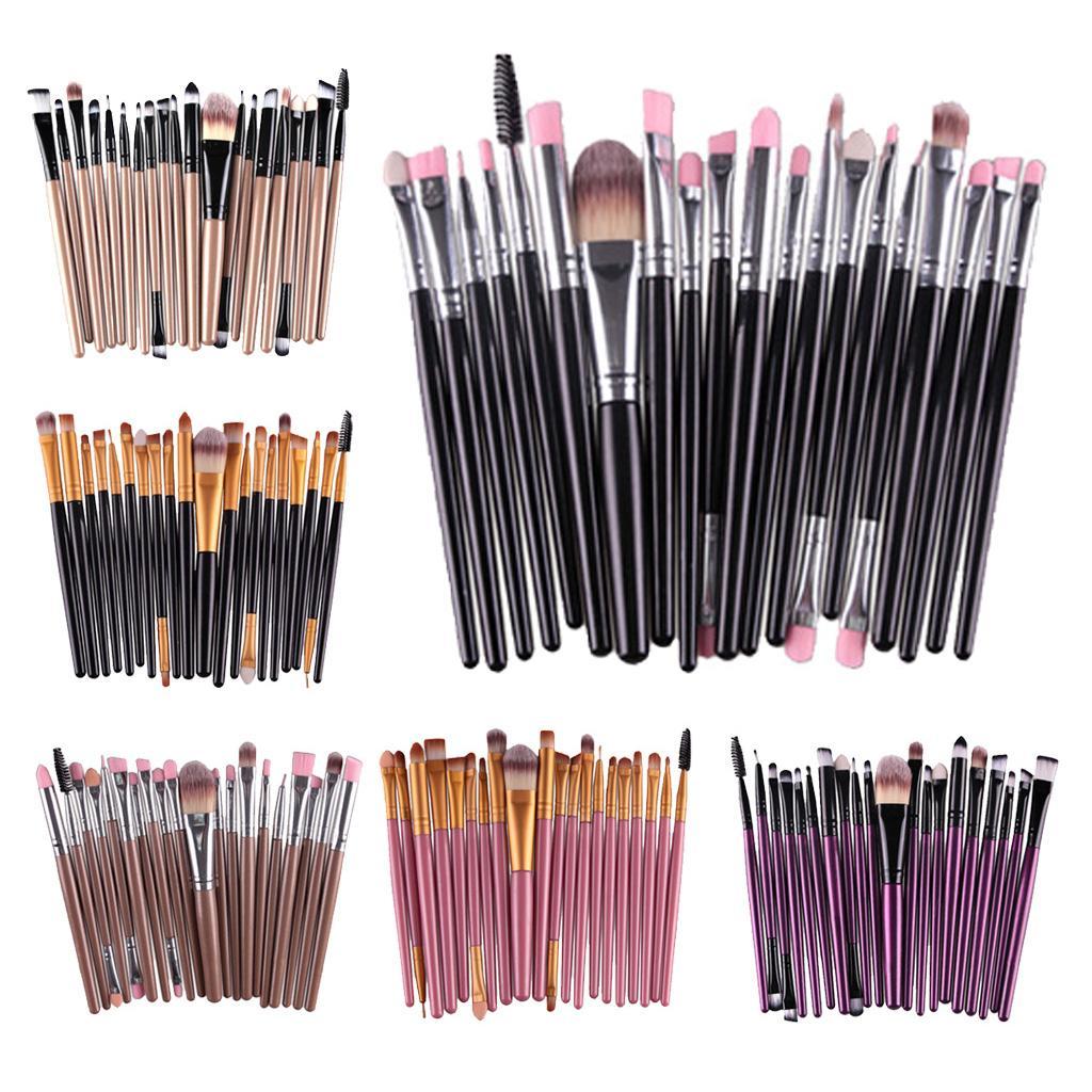20 pics/set Professional Makeup Brush   Brush Black
