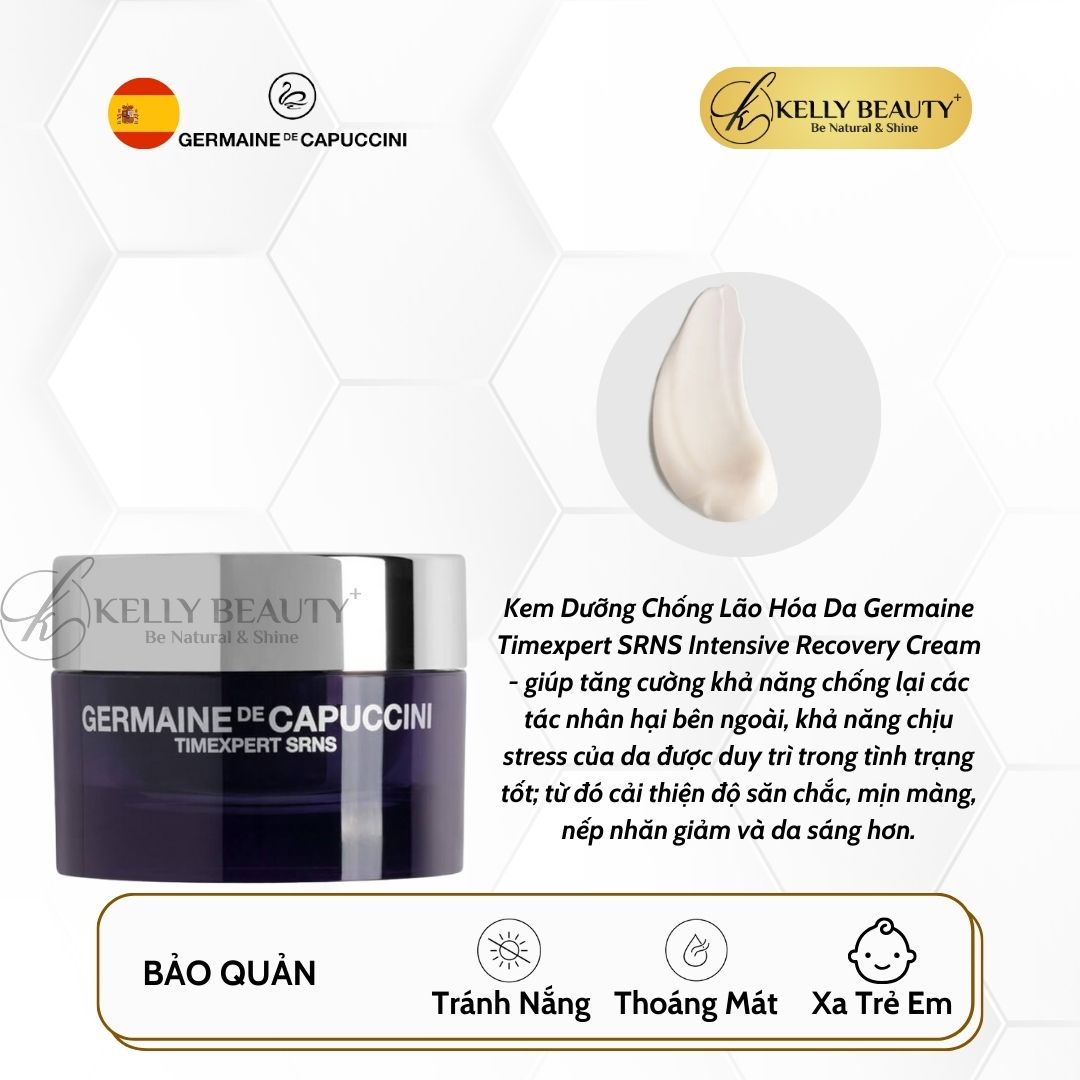 Kem Dưỡng Chống Lão Hóa Da Germaine Timexpert SRNS Intensive Recovery Cream | Kelly Beauty