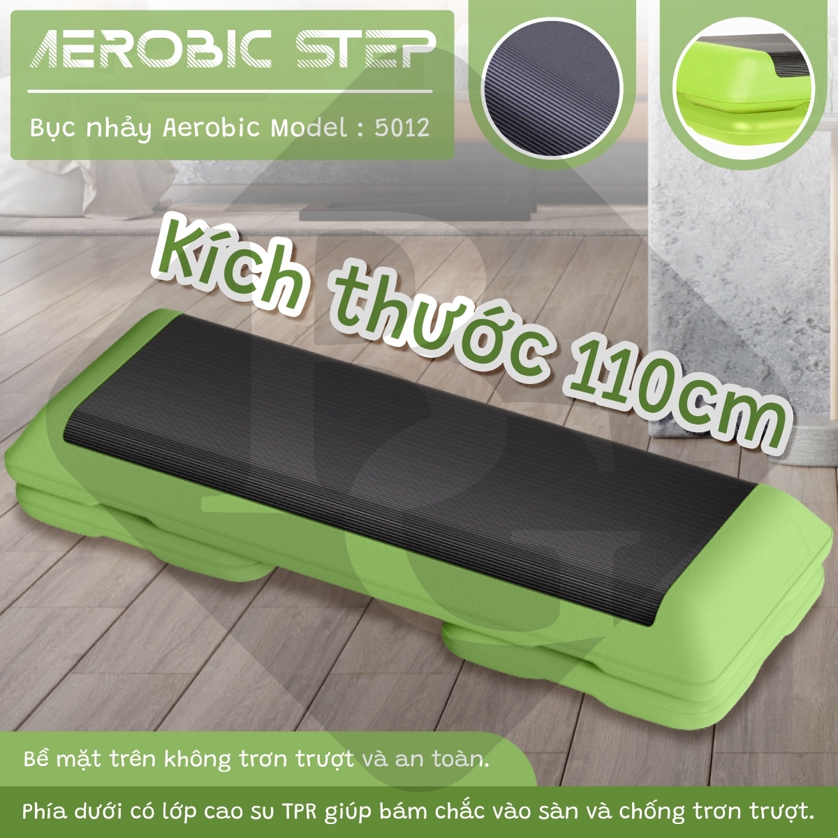 BG Bục dậm nhảy GYM AEROBIC STEP giảm cân hiệu quả Size: 68-72-78 & 110cm có thể điều chỉnh độ cao tập thể dục, aerobic, tập gym tại nhà