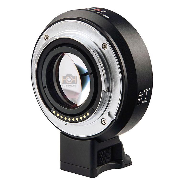 Ngàm chuyển AF Viltrox EF-E II (0.71x) cho ống kính Canon EF series trên máy ảnh Sony E-mount (APS-C) Hàng nhập khẩu