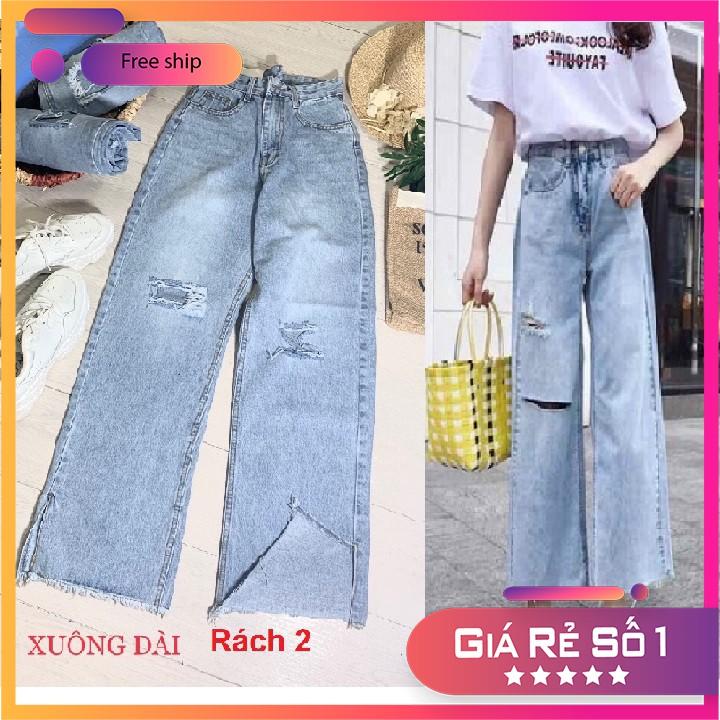Quần jeans ống rộng Unisex OR123