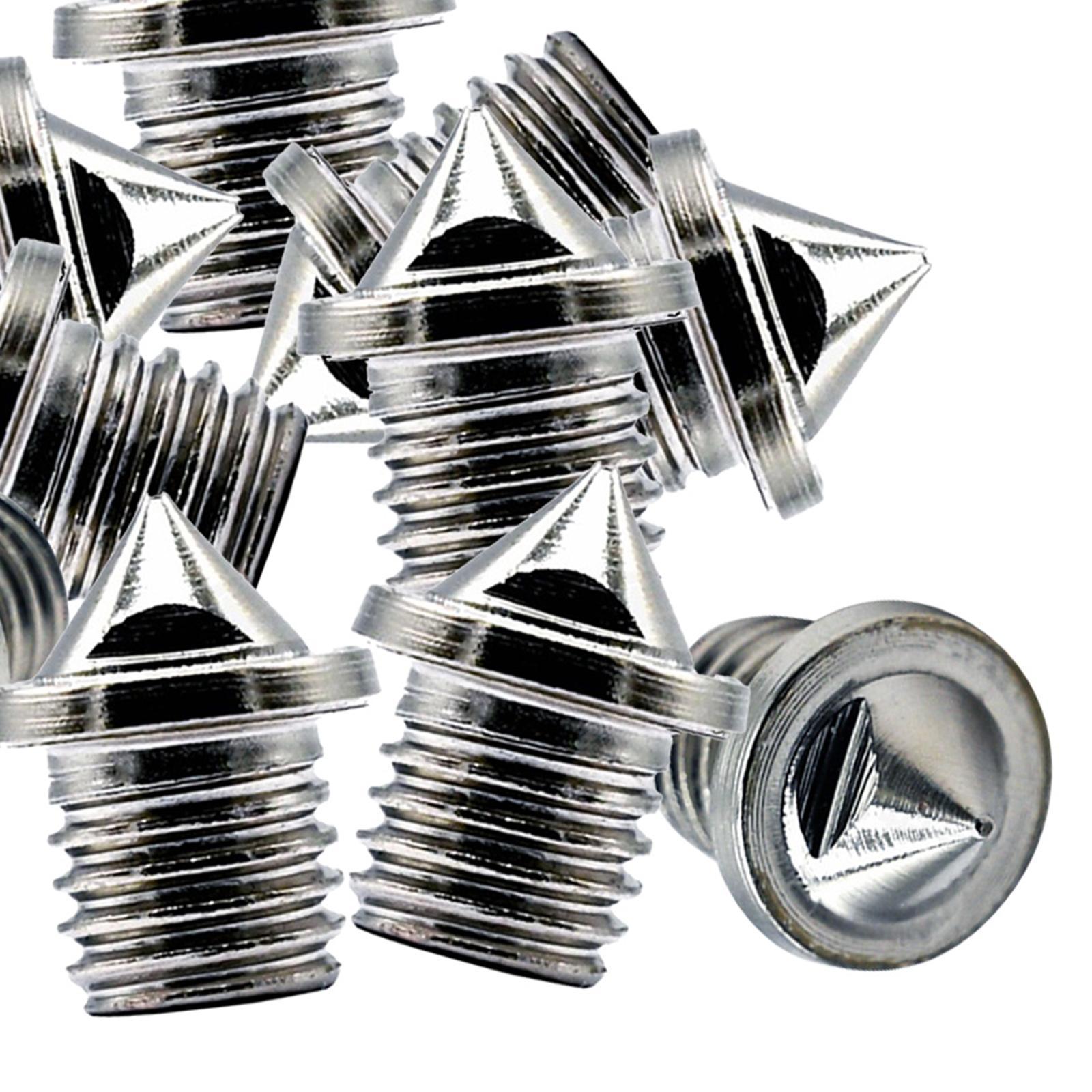 12x Track Spikes Sturdy Replacement Spikes for Running High Jump Backpacking