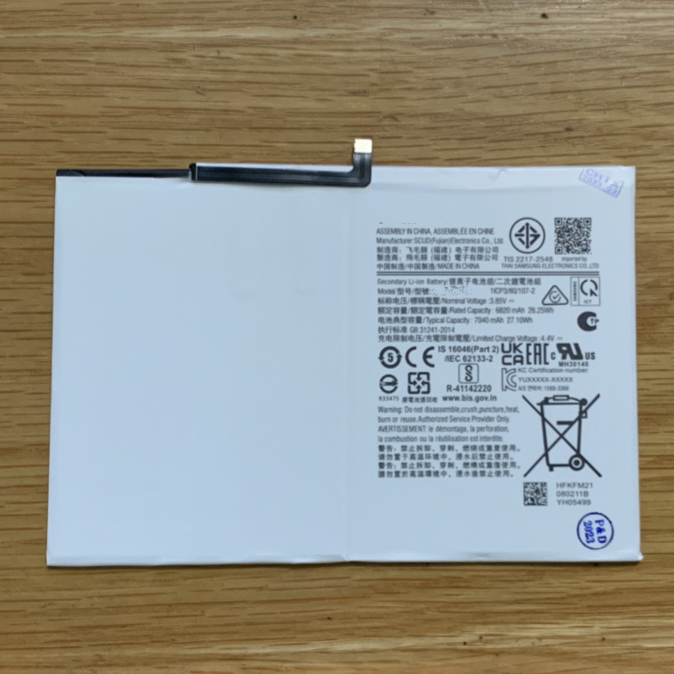 Pin dành cho máy tính bảng samsung tab HQ-6300SD