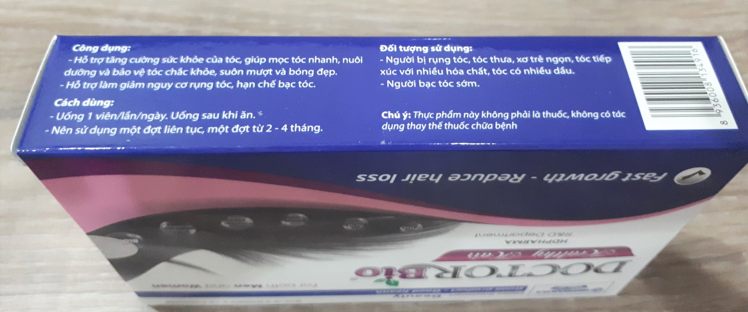 DOCTOR BIO - HỖ TRỢ LÀM GIẢM NGUY CƠ RỤNG TÓC, HẠN CHẾ BẠC TÓC