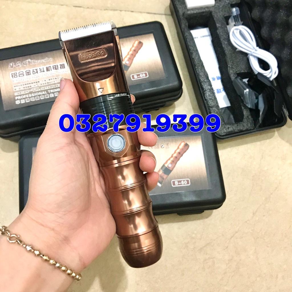 Tông đơ cắt tóc cao cấp HUAERBO B60 - pin trâu 10h