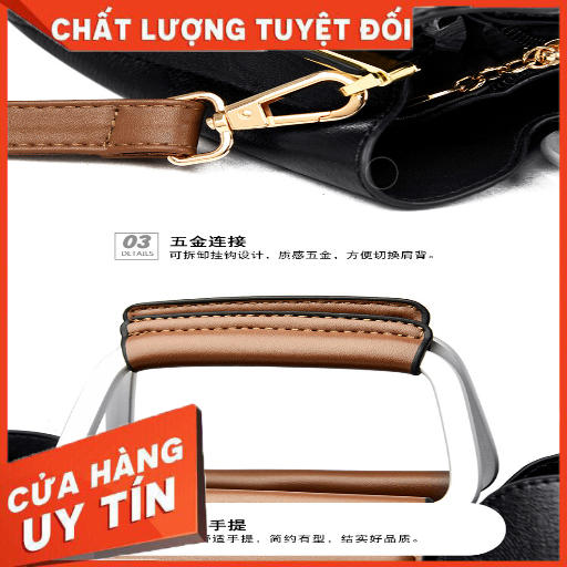 Túi Xách Nữ Đeo Vai Cao Cấp - Túi đeo chéo Công sở Phong Cách Hiện Đại Âu Mỹ TVNN358 - Backpackworld HCM