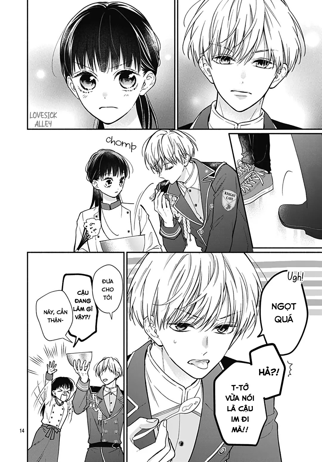 màu hồng và ớt chuông chapter 14 14