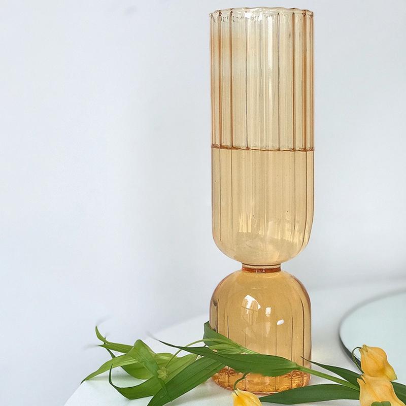 Bình hoa trong suốt dễ thương dùng trong trang trí