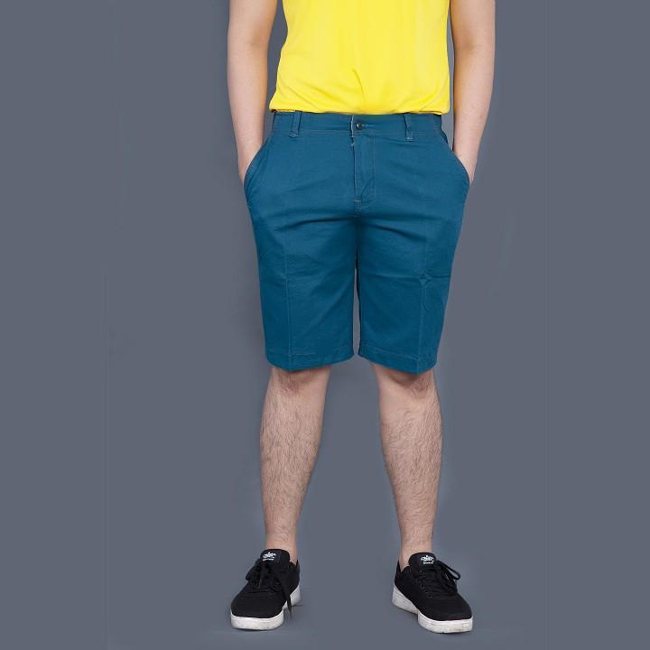 Quần kaki ngắn siêu hot quần short nam mẫu mới hot ba màu xanh rêu vàng bò và xanh