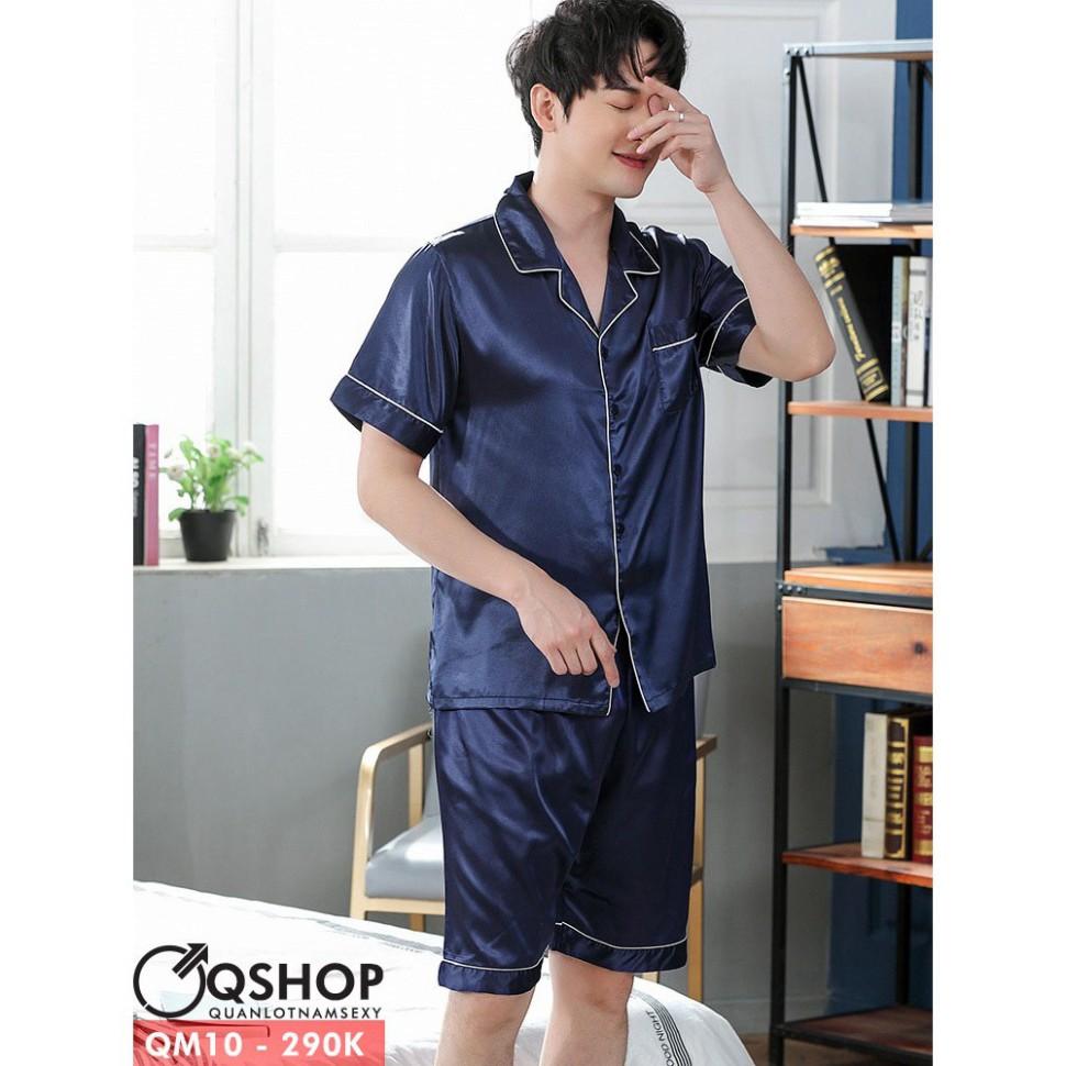 BỘ PIJAMA NAM NGẮN QM10