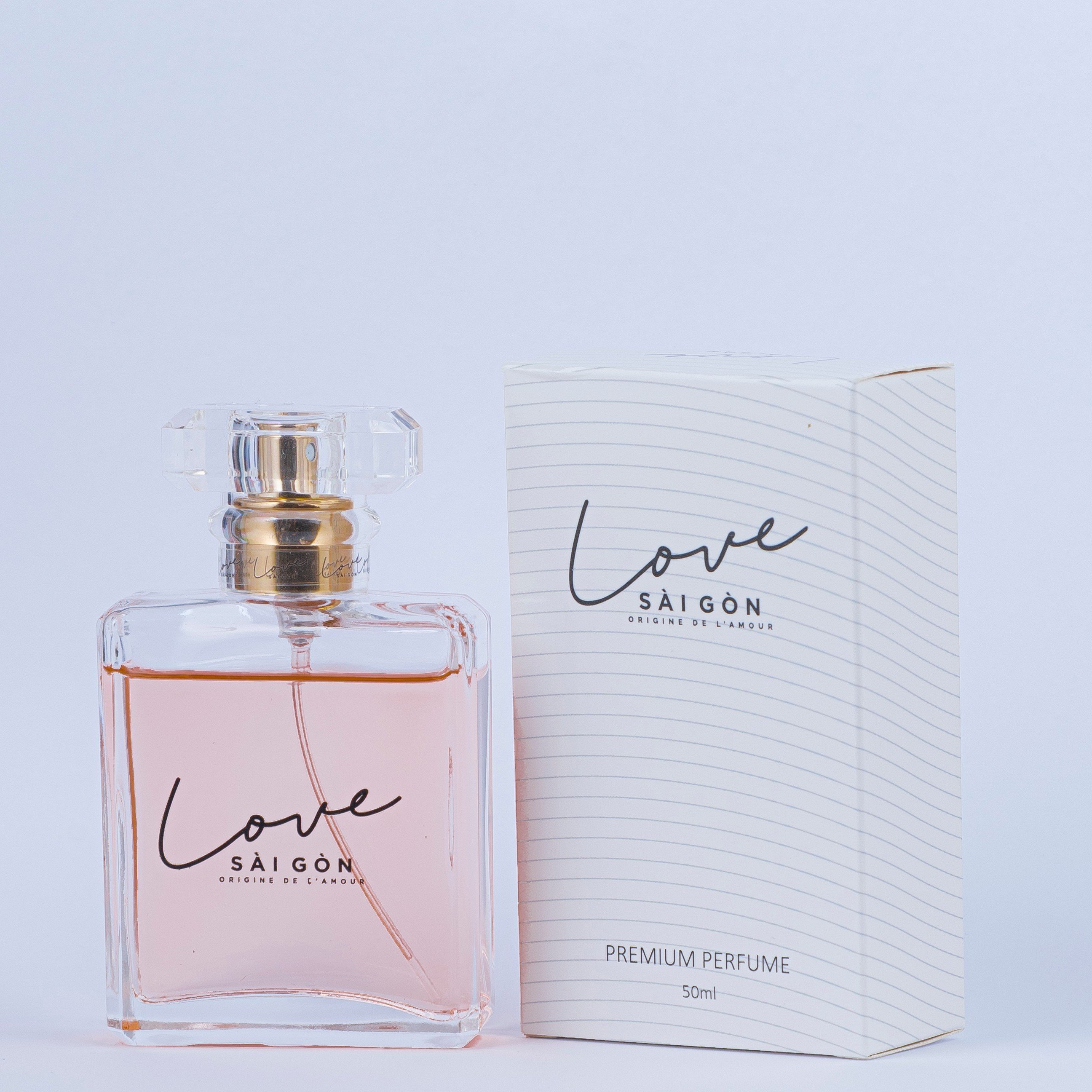 Combo 5 Chai Nước Hoa Love Sài Gòn - Hương Thơm Nữ Tính Nhẹ Nhàng 50ml- LSG Premium