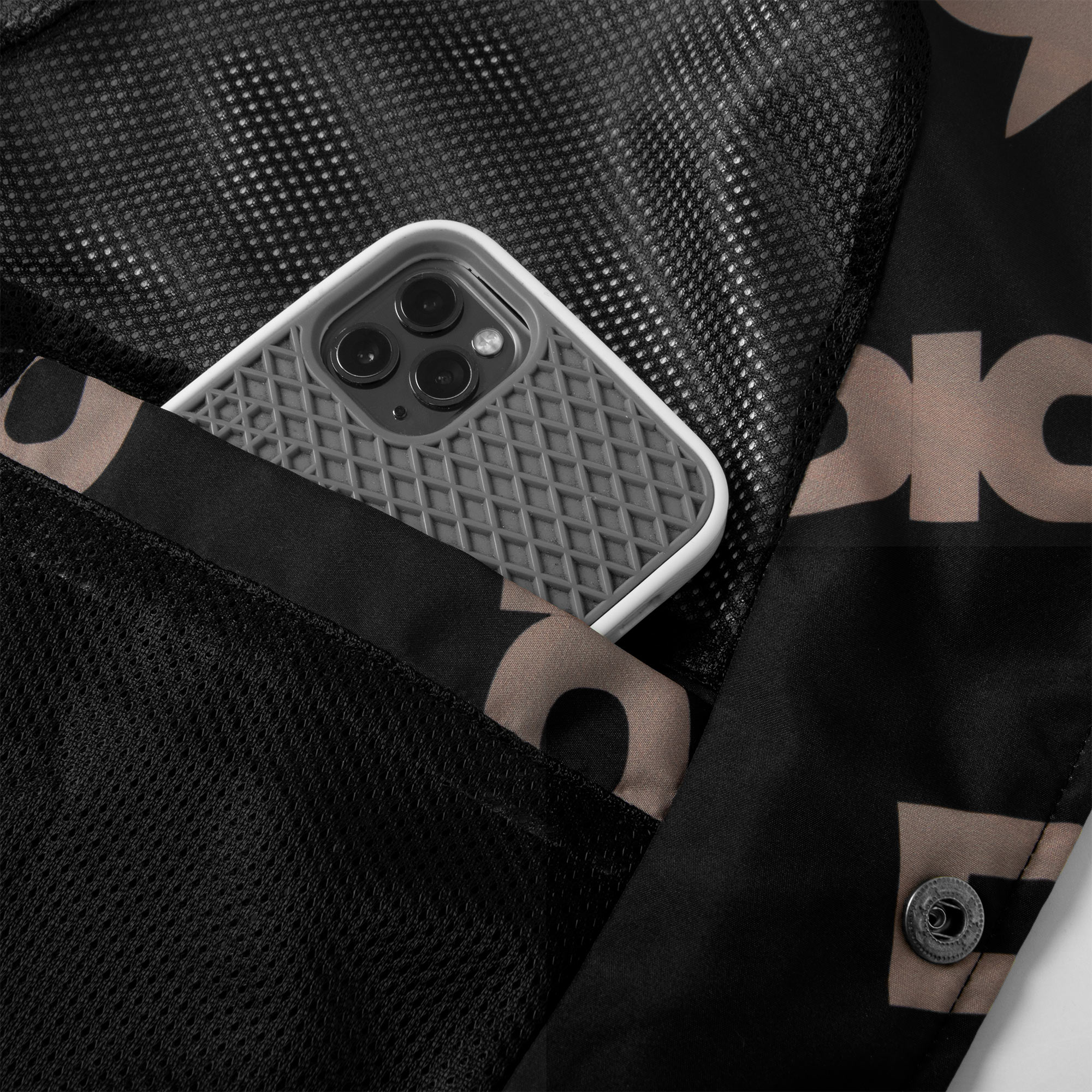 Áo Khoác Dico Star Pattern Coach Jacket - Black