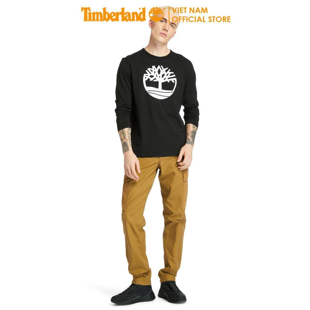 Quần Dài Nam Mixed-Media Relaxed Tapered Cargo Pants Màu Nâu Timberland TB0A2D1NIH