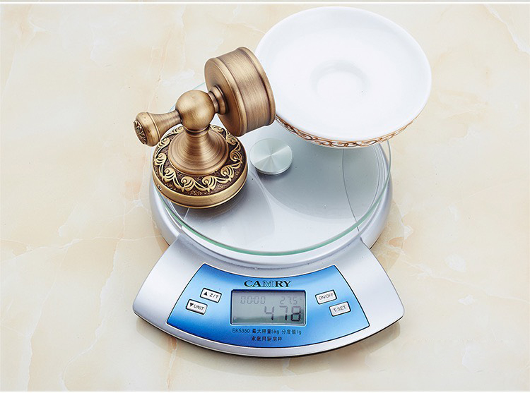 Giá đựng xà phòng nhà tắm bằng đồng cao cấp LI-GD404B – Phong cách cổ điển, sang trọng