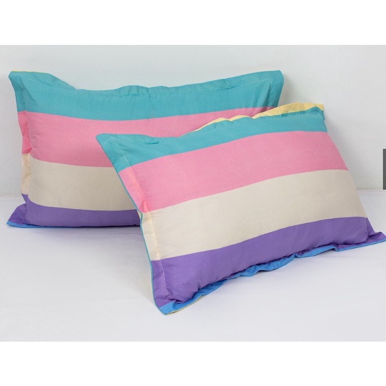 Vỏ Gối Nằm Cotton Poly kích thước 45x65cm, k xù lông k phai màu, màu sắc nét nhiều mẫu cực đẹp. 1 ĐÔI