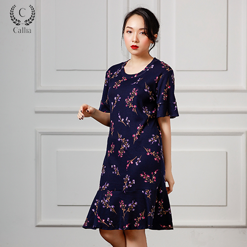 Đầm thun Callia lai bèo Dian