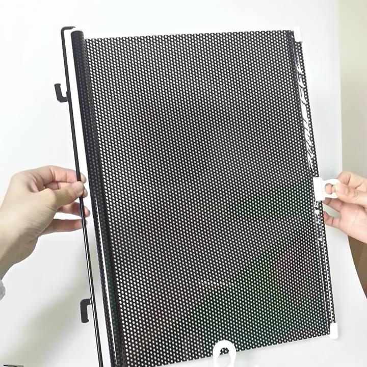 Rèm Che Nắng Cửa Kính Ô Tô Kéo Dài Rút Gọn, Tấm Chắn Nắng Cửa Kính, Rèm Che Nắng Thông Minh - Tiện Lợi