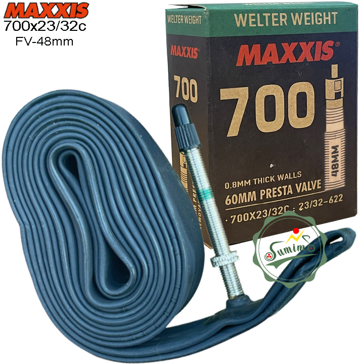 Ruột MAXXIS Welter Weight 700x23-32c Presta Valve - Van nhỏ 48mm