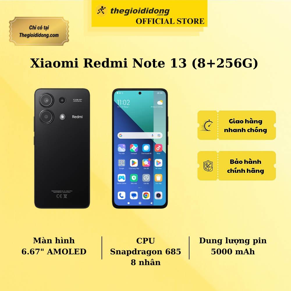 Điện thoại Xiaomi Redmi Note 13 (8GB/256GB) - Hàng chính hãng - Hàng Chính Hãng