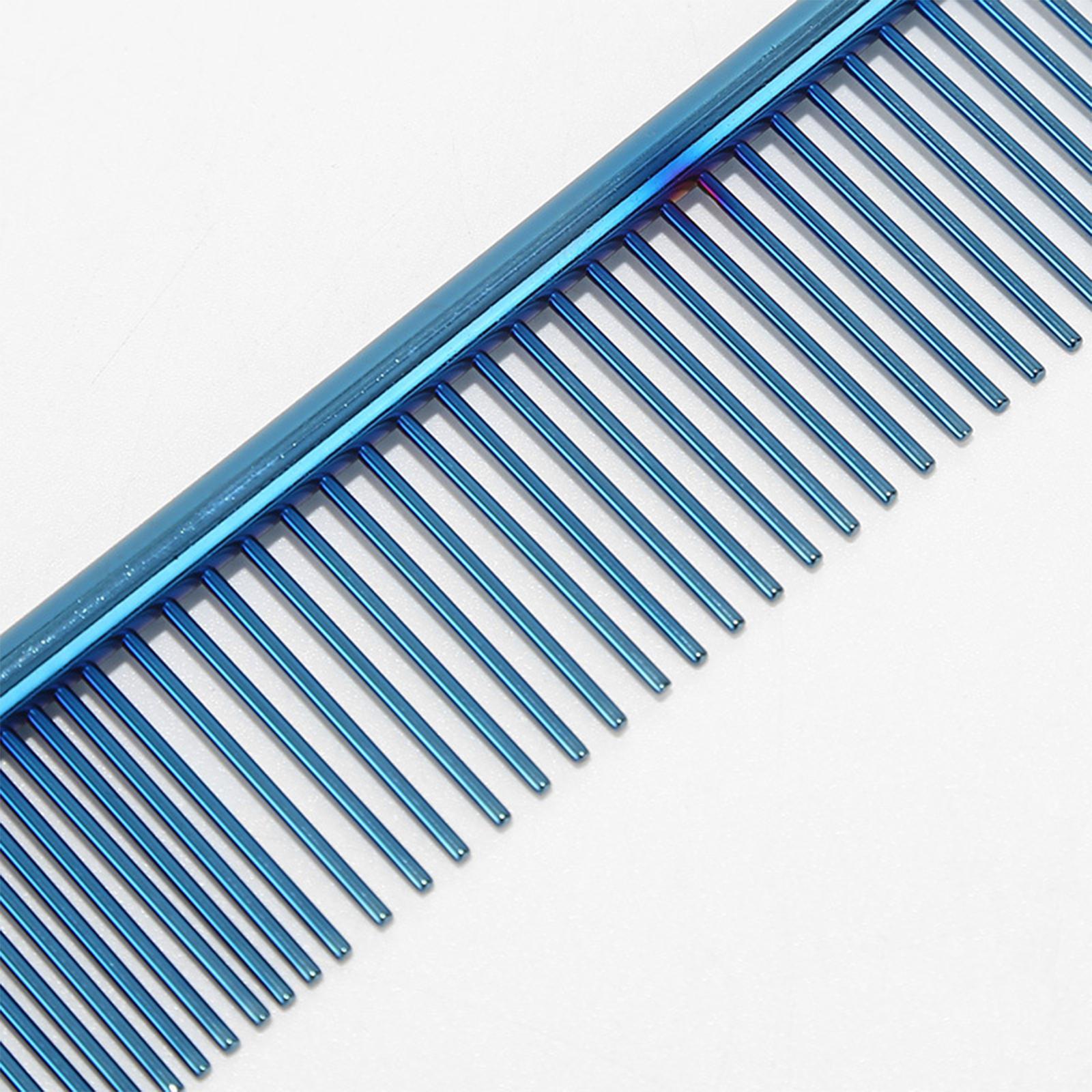 Dog Comb Cat Comb Shedding for Removing Tangles and Knots Pet Blue
