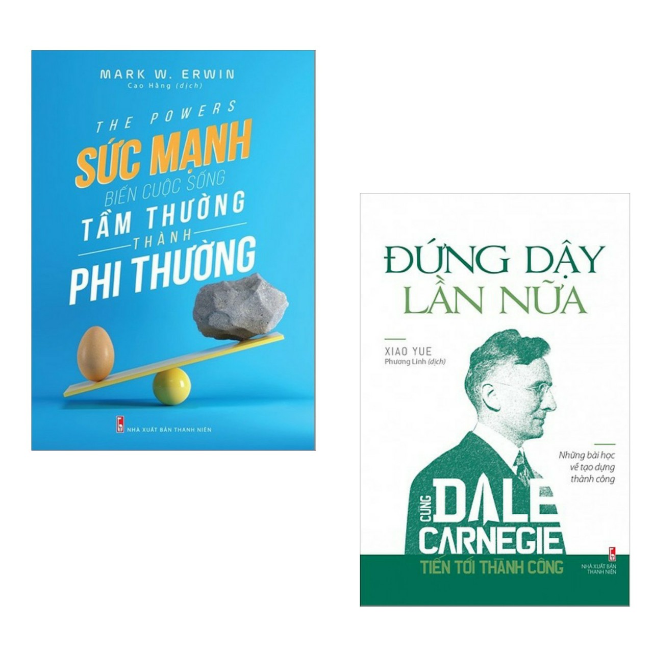 Combo Bí Quyết Tạo Thành Công: The Powers - Sức Mạnh Biến Cuộc Sống Tầm Thường Thành Phi Thường + Đứng Dậy Lần Nữa