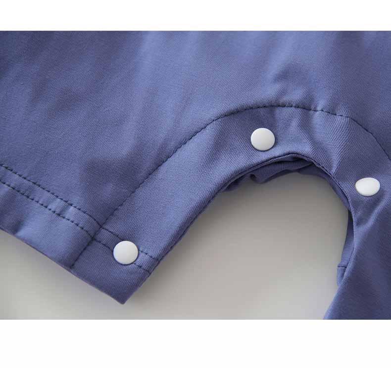 Bodysuit cho bé vải cotton, áo liền quần bé trai, bé gái họa tiết dễ thương Easy Baby từ 4-12kg