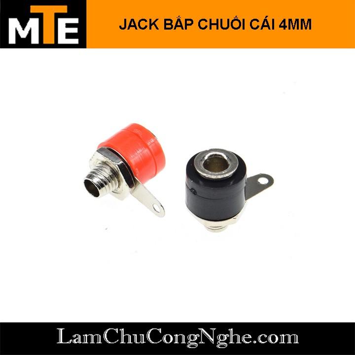 Cặp Jack bắp chuối 910MR 4mm Đực-Cái