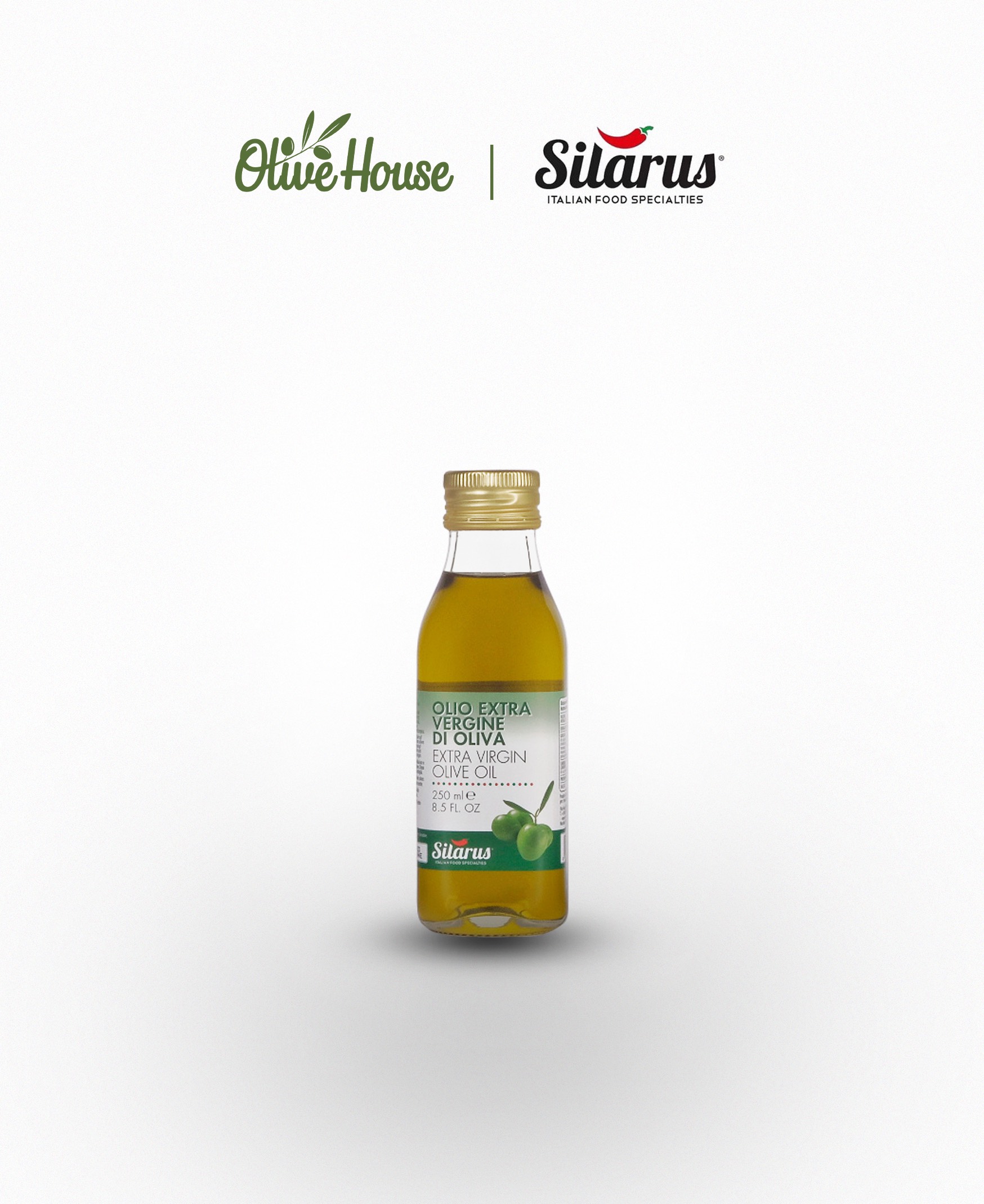 Dầu Olive Nguyên chất thương hiệu Silarus nhập khẩu từ Ý 250ml