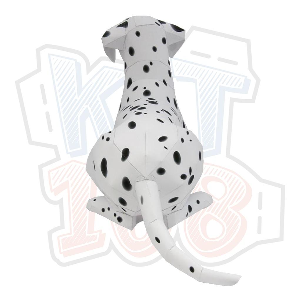 Mô hình giấy động vật Chó Đốm Dalmatian