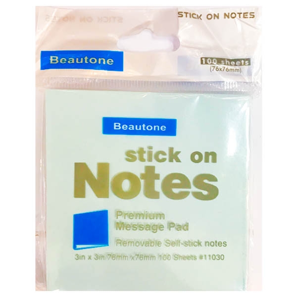 Giấy Note 3x3 Màu - Xanh Nhạt