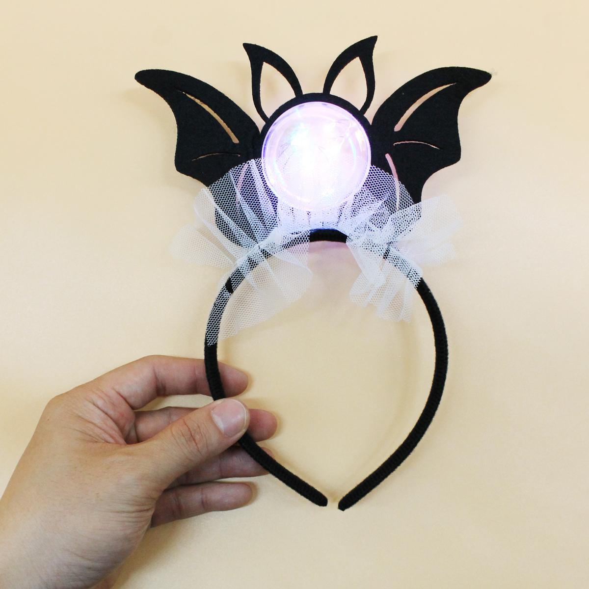 Cài Tóc Hình Mắt Có Đèn Hóa Trang Halloween