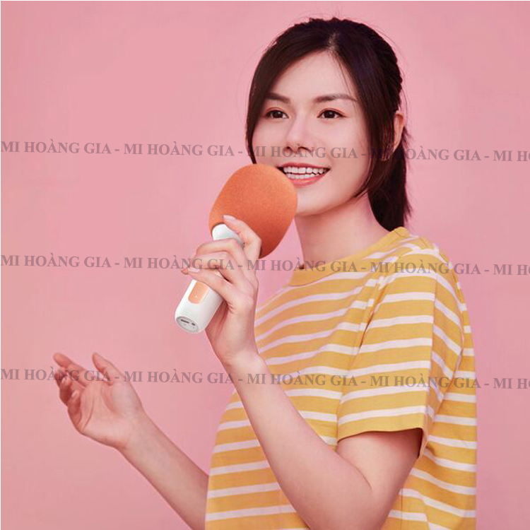Microphone mini cầm tay không dây Yue Mi - YMMKF007 kết nối Bluetooth - Hàng chính hãng