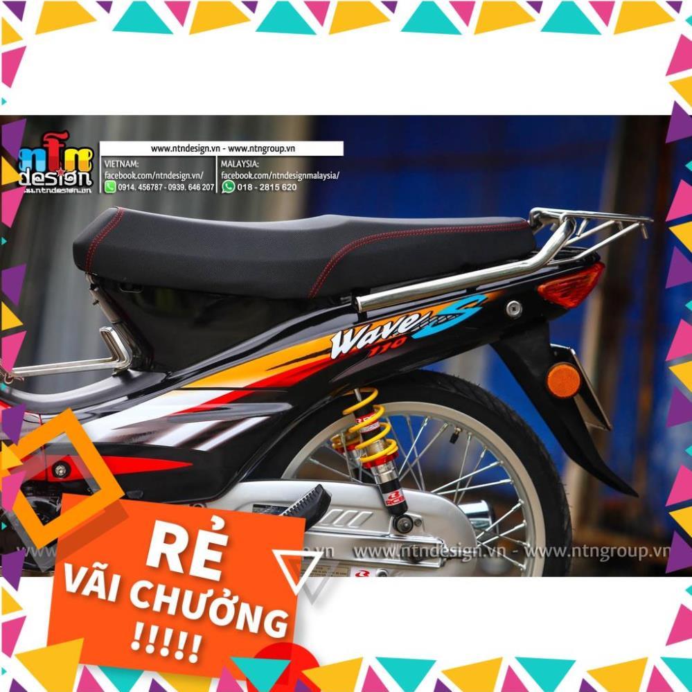Tem Rời Wave Nhỏ Mẫu 110 Đỏ Đen