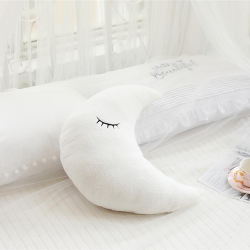 Thú Nhồi Bông Gối Mây Trăng Sao Chày Sước Siêu Mềm Sang Trọng Gối Đồ Chơi Dành Cho Trẻ Em Bé Trẻ Em Gối Cô Gái Tặng