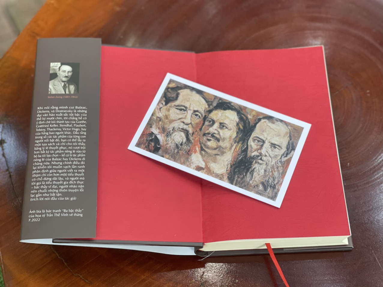 [tặng tấm postcard bức họa Ba Bậc Thầy] [bìa cứng in giới hạn 150c] BA BẬC THẦY BALZAC * DICKENS * DOSTOEVSKY – Stefan Zweig – Người dịch Nguyễn Tuấn Bình – Bình Book - NXB Tri Thức