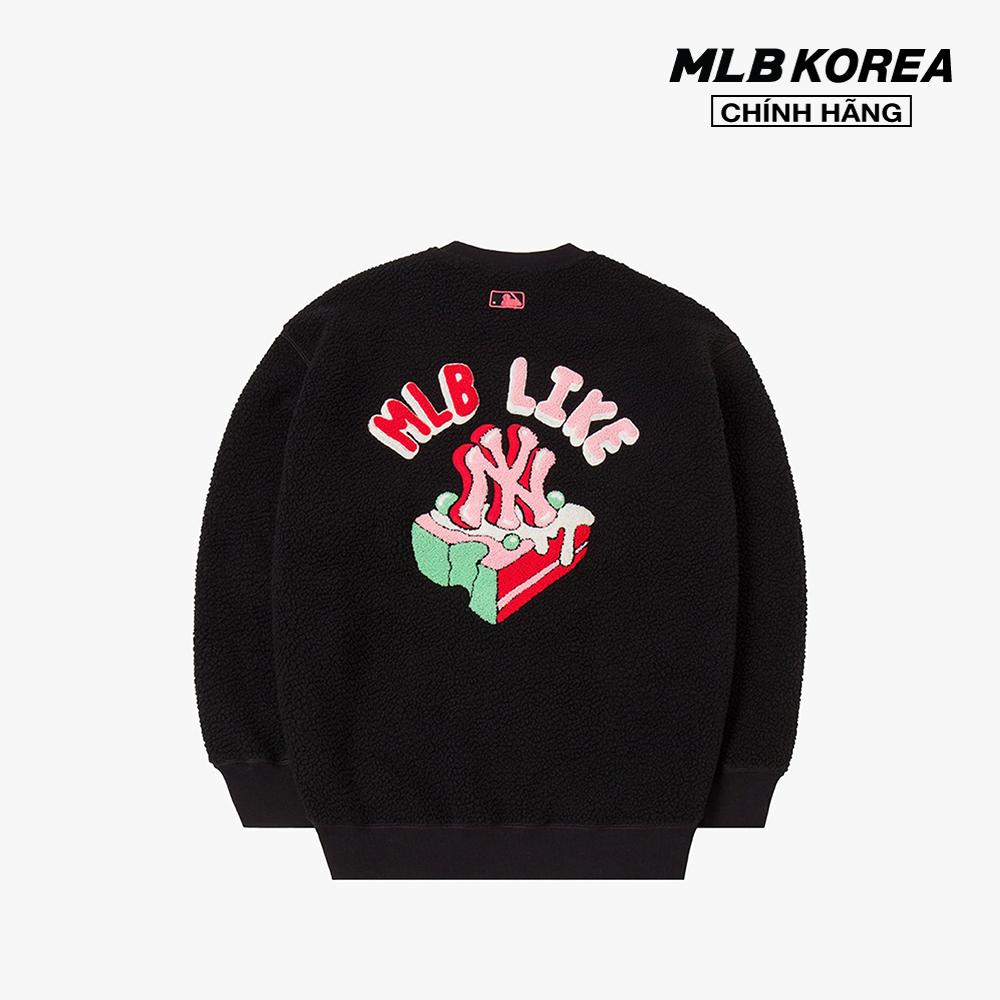 MLB - Áo sweatshirt cổ tròn tay phom suông hiện đại 3AMTL0326-50BKS
