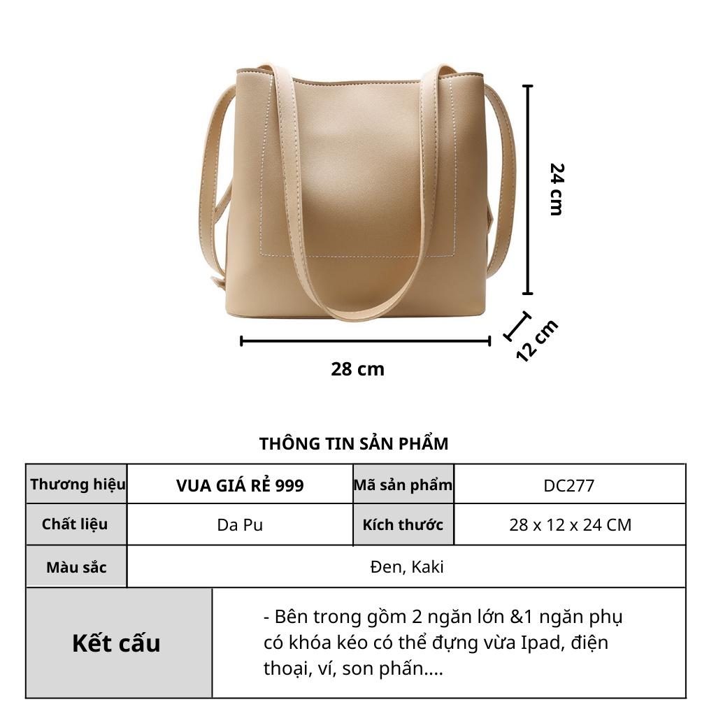 Túi xách nữ công sở đeo chéo đẹp giá rẻ đi làm đi học đi chơi thời trang hàn quốc DC277