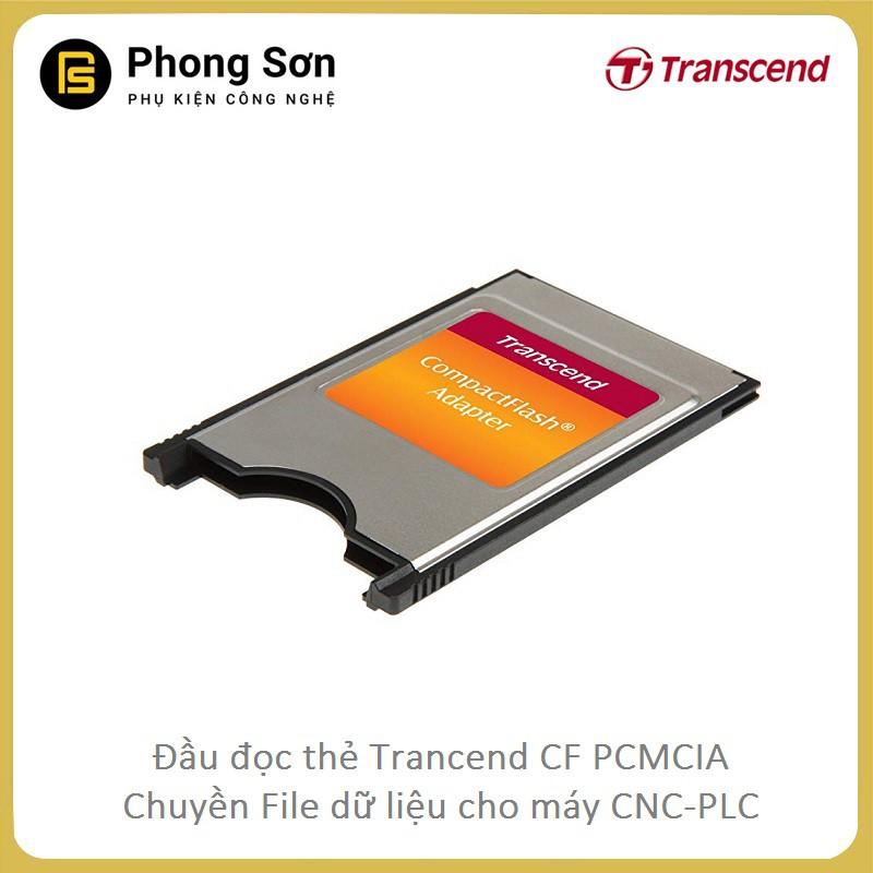Đầu đọc thẻ nhớ CF sang PCMCIA Transcend - CF Compact Flash PCMCIA - Hàng Chính Hãng