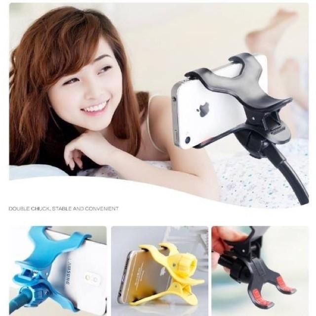 Giá Đỡ Điện Thoại Kẹp Đuôi Khỉ Đa Năng