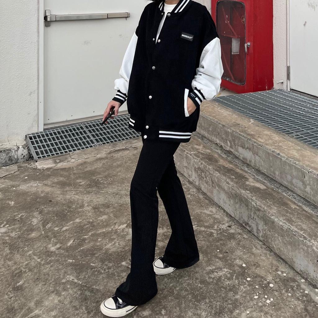 Áo Khoác BOMBER Chữ MISS Unisex